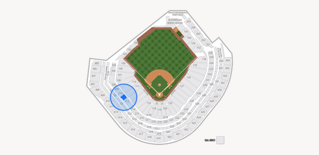 Daikin Park Seating Chart