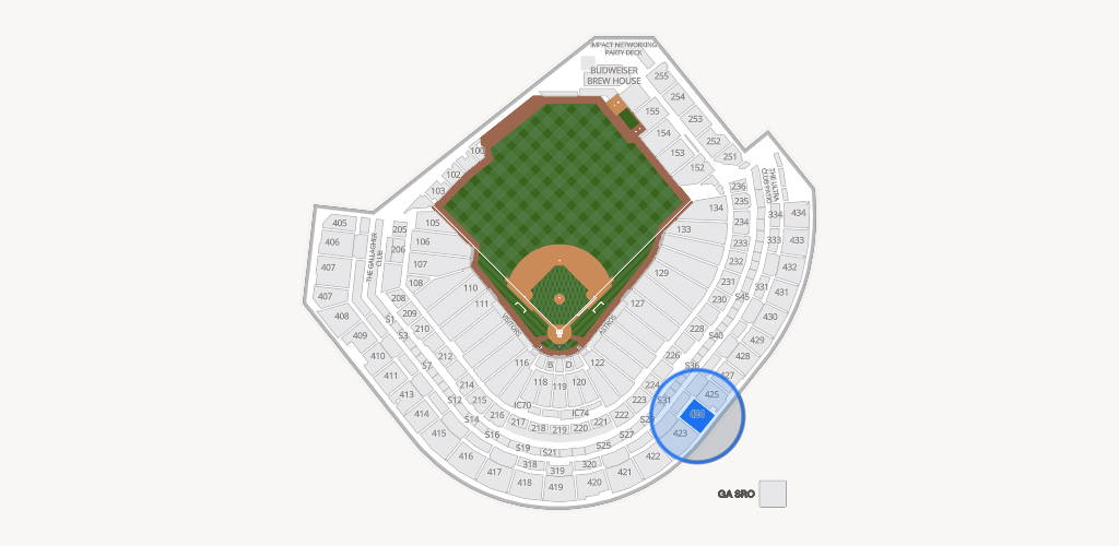 Daikin Park Seating Chart