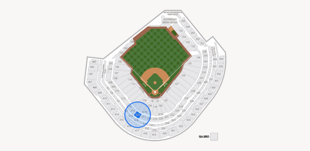 Daikin Park Seating Chart