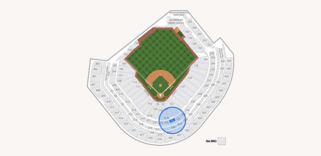 Daikin Park Seating Chart