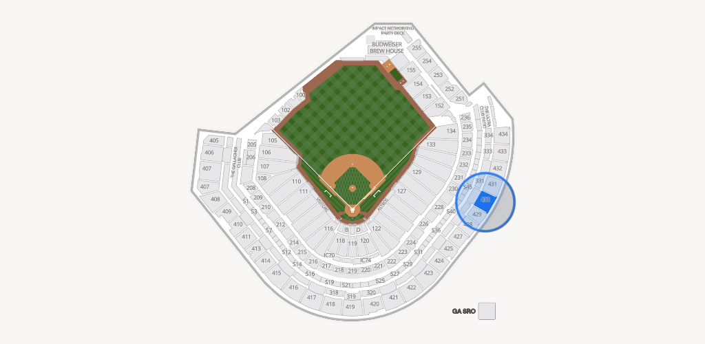 Daikin Park Seating Chart