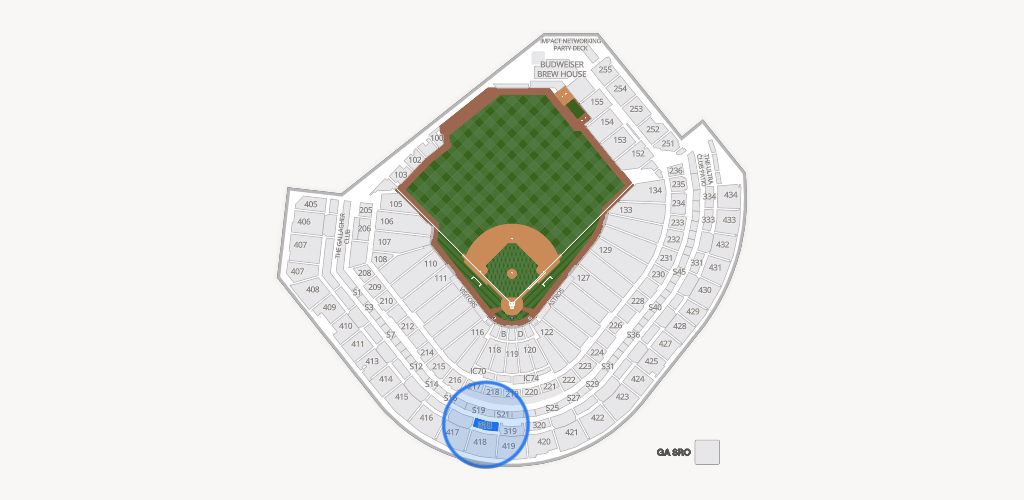 Daikin Park Seating Chart