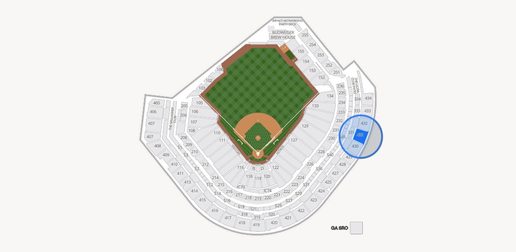 Daikin Park Seating Chart