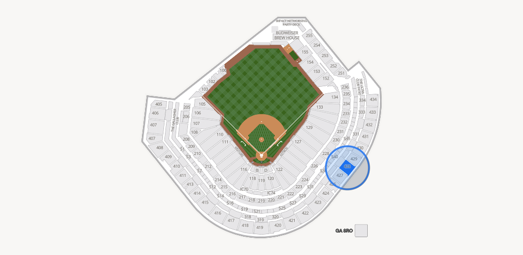 Daikin Park Seating Chart