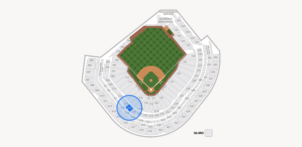 Daikin Park Seating Chart