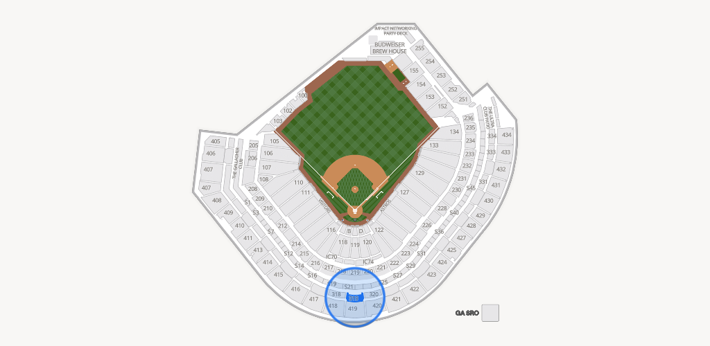 Daikin Park Seating Chart