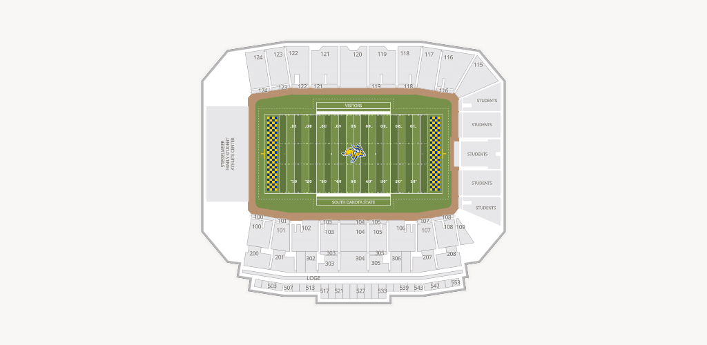 Dana J. Dykhouse Stadium Seating Chart