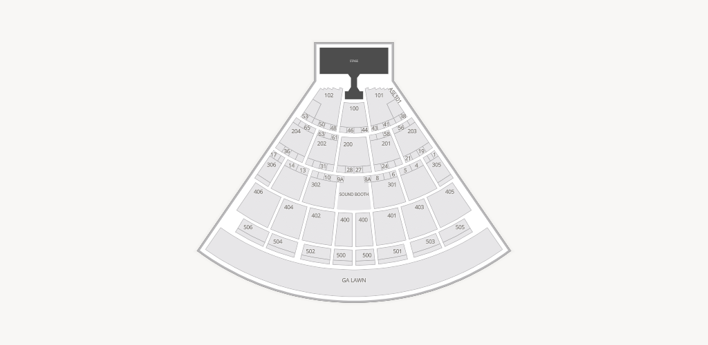 Darien Lake Amphitheater Seating Chart