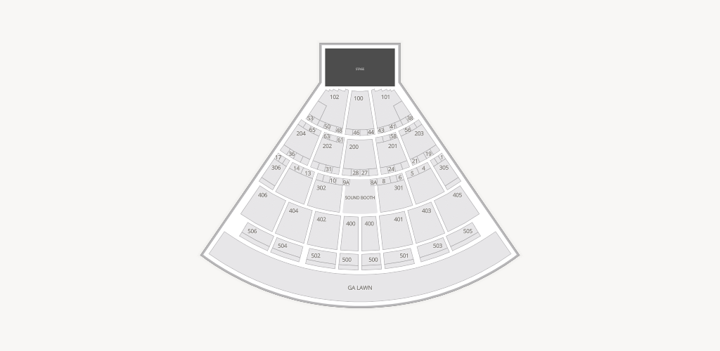 Darien Lake Amphitheater Seating Chart