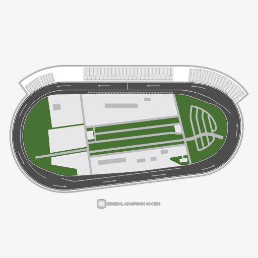 Darlington Raceway seating chart