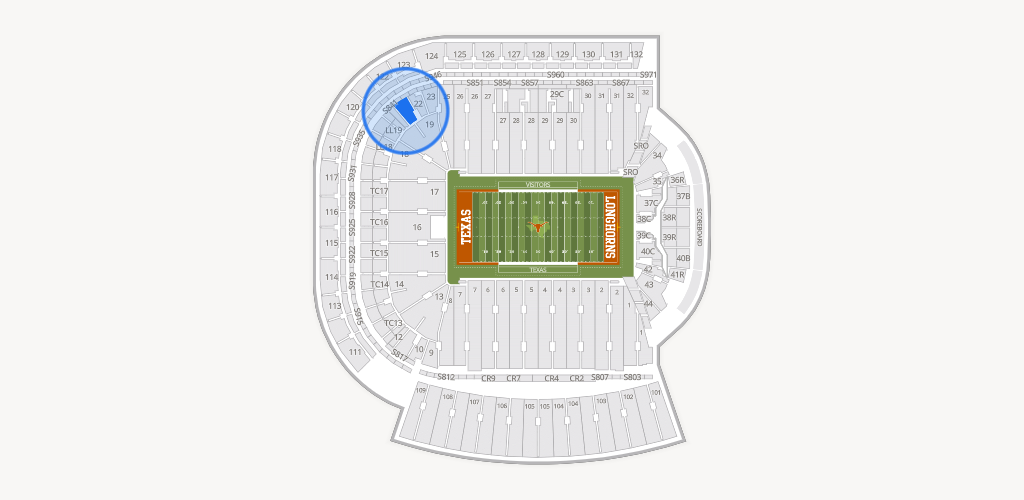 Darrell K Royal - Texas Memorial Stadium Seating Chart