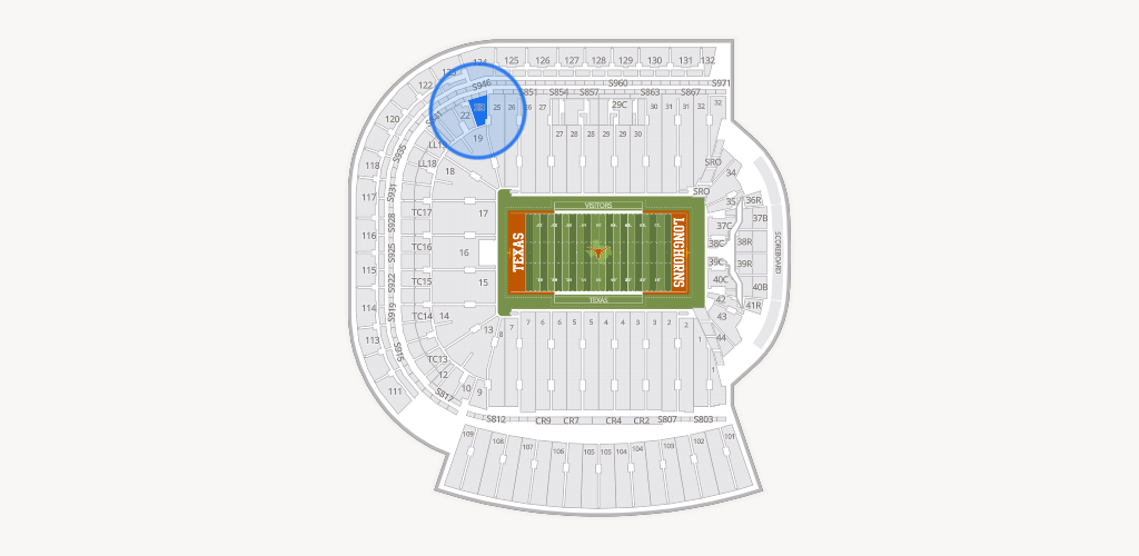 Darrell K Royal - Texas Memorial Stadium Seating Chart