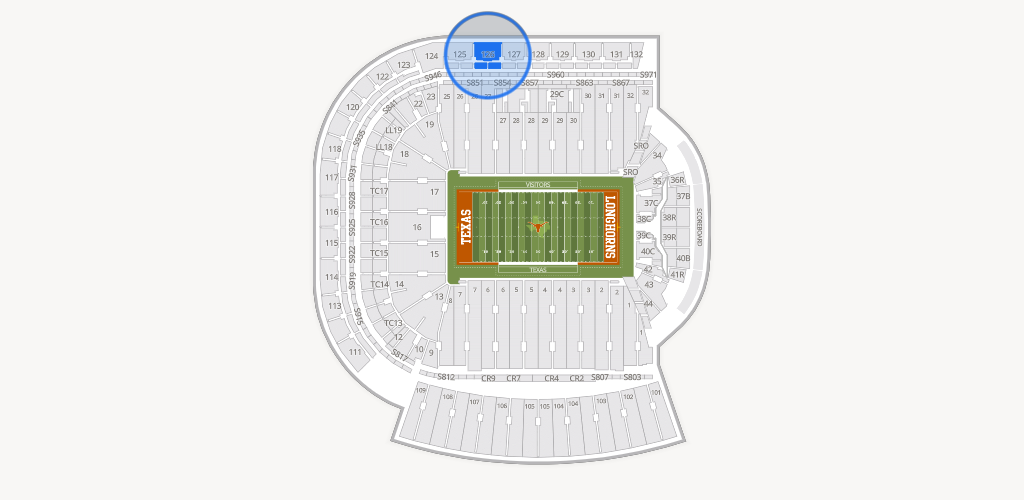 Darrell K Royal - Texas Memorial Stadium Seating Chart