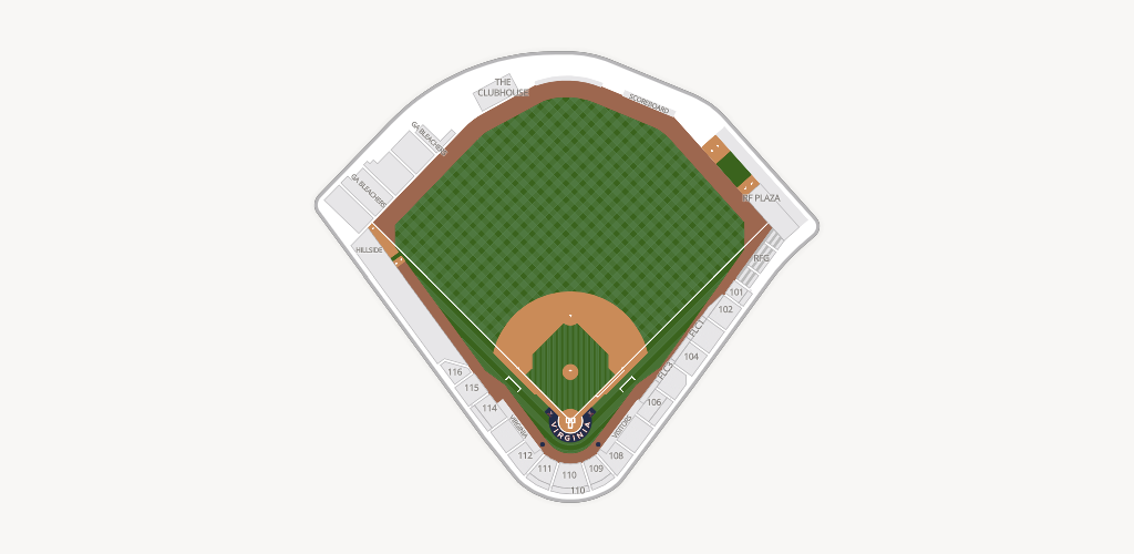 Davenport Field Seating Chart