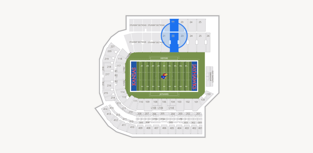 David Booth Kansas Memorial Stadium Seating Chart