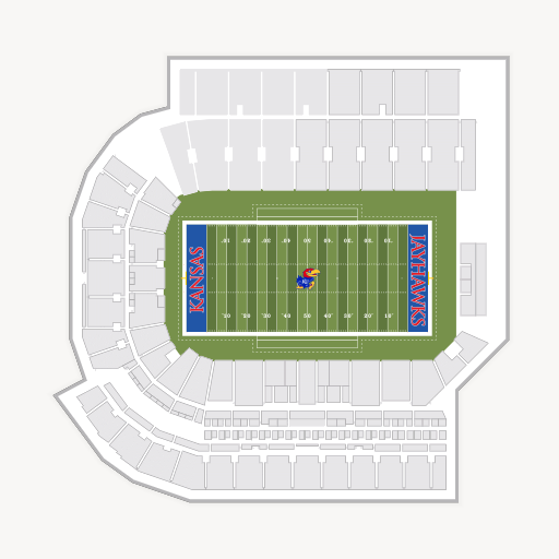 David Booth Kansas Memorial Stadium seating chart