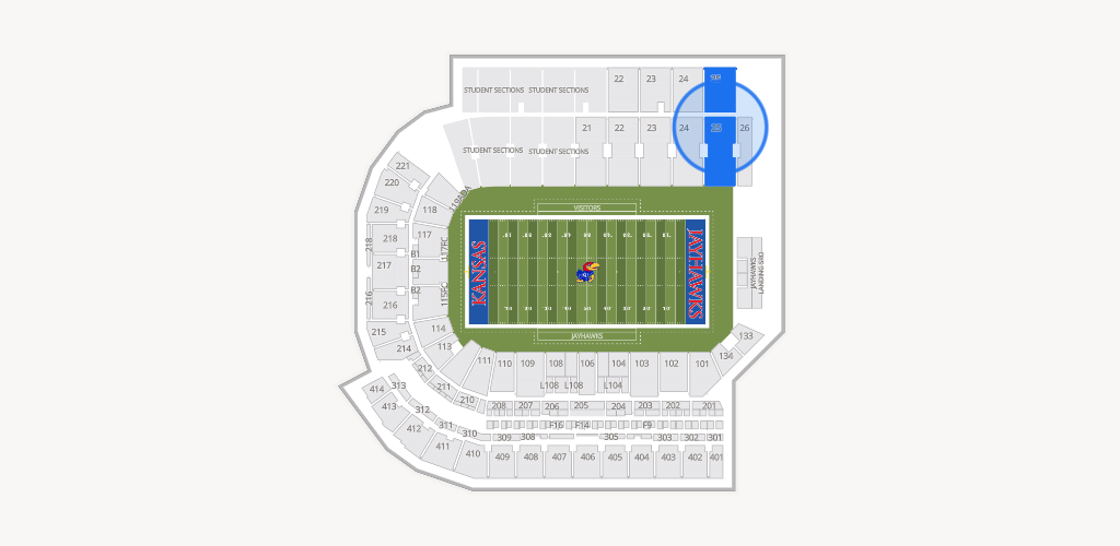 David Booth Kansas Memorial Stadium Seating Chart