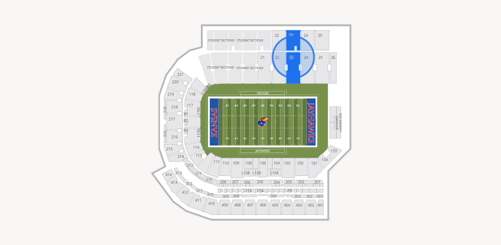 David Booth Kansas Memorial Stadium Seating Chart