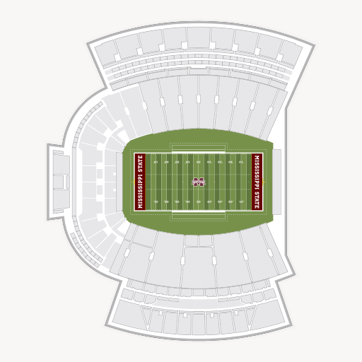 Davis Wade Stadium at Scott Field seating chart