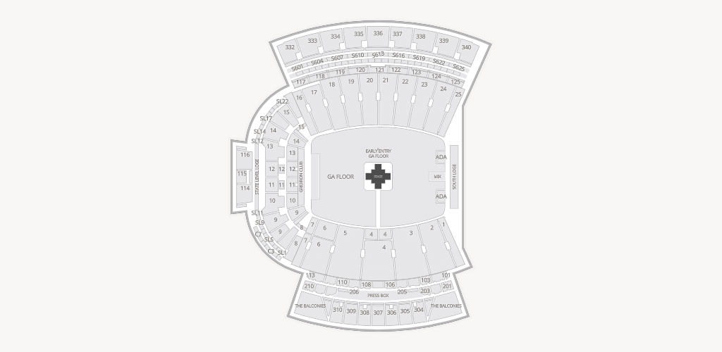 Davis Wade Stadium at Scott Field Seating Chart