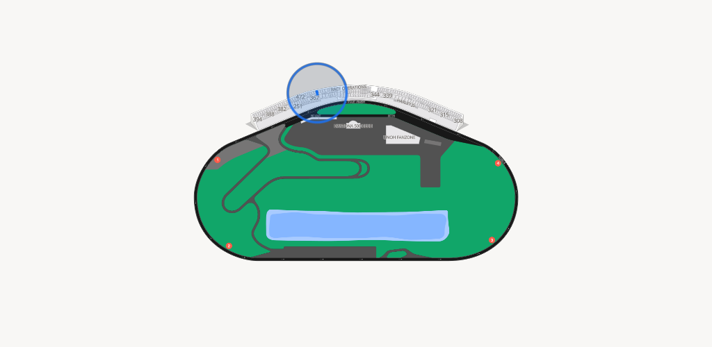 Daytona International Speedway Seating Chart