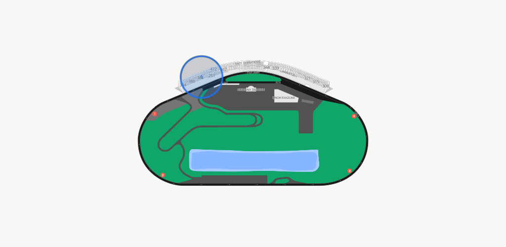 Daytona International Speedway Seating Chart