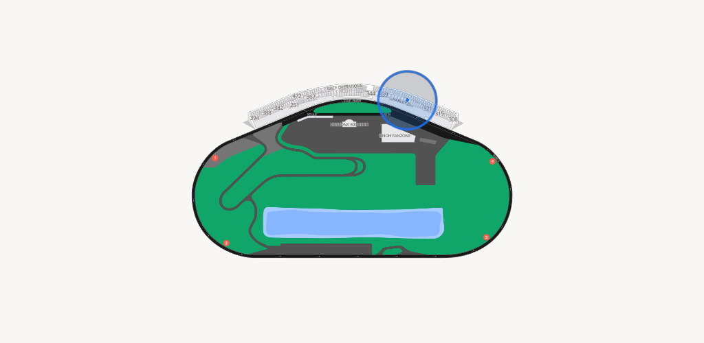 Daytona International Speedway Seating Chart