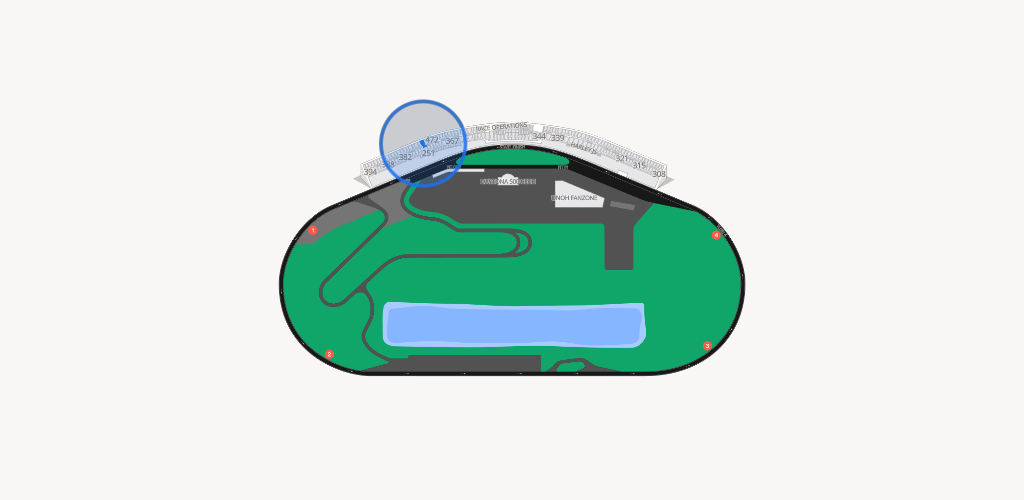 Daytona International Speedway Seating Chart