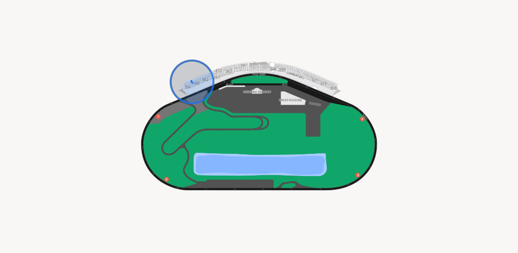 Daytona International Speedway Seating Chart