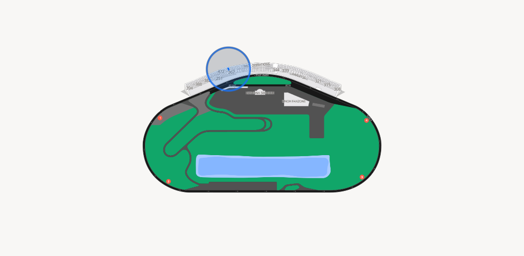 Daytona International Speedway Seating Chart