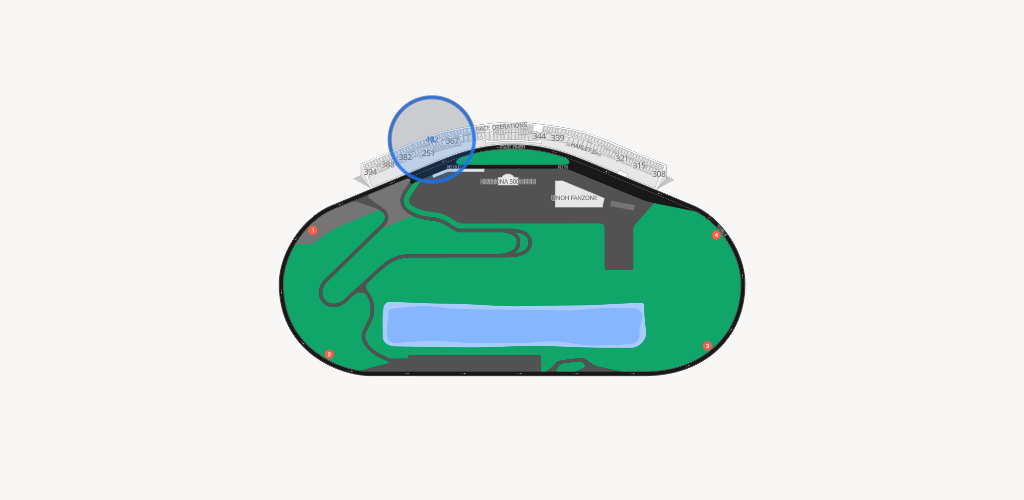 Daytona International Speedway Seating Chart