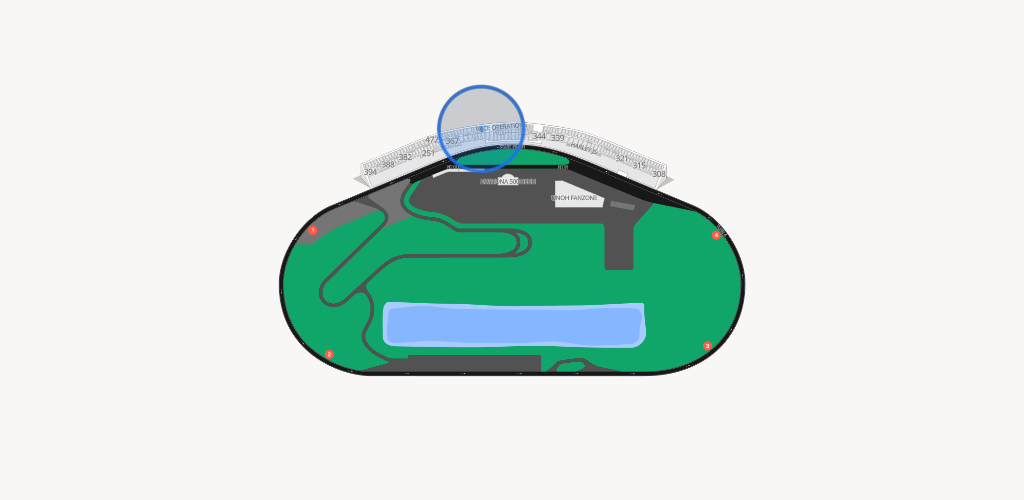 Daytona International Speedway Seating Chart