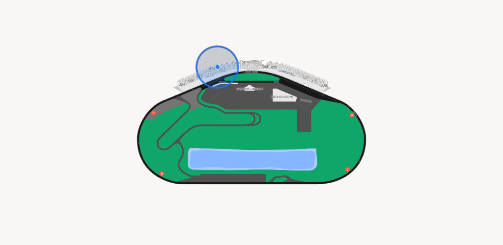 Daytona International Speedway Seating Chart