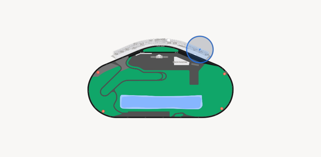 Daytona International Speedway Seating Chart