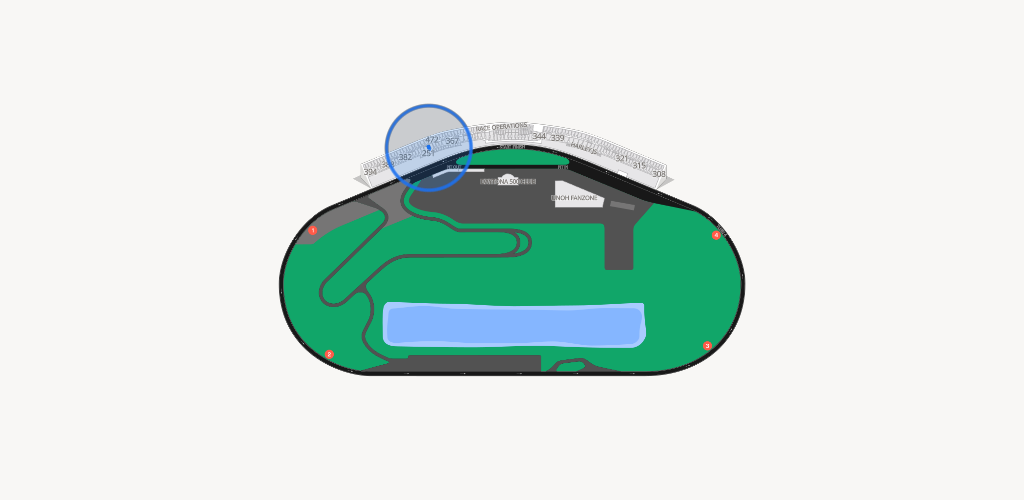 Daytona International Speedway Seating Chart