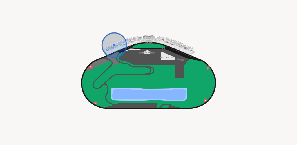 Daytona International Speedway Seating Chart