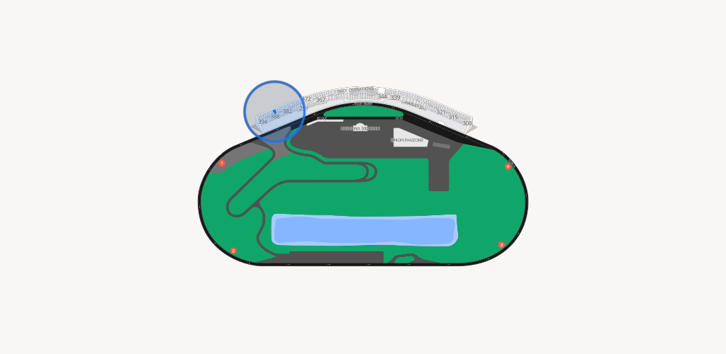 Daytona International Speedway Seating Chart