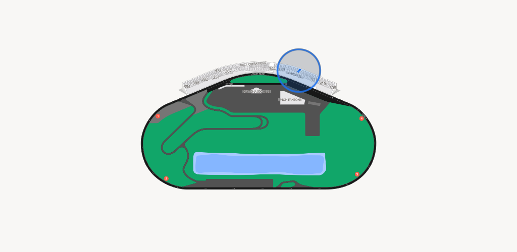 Daytona International Speedway Seating Chart