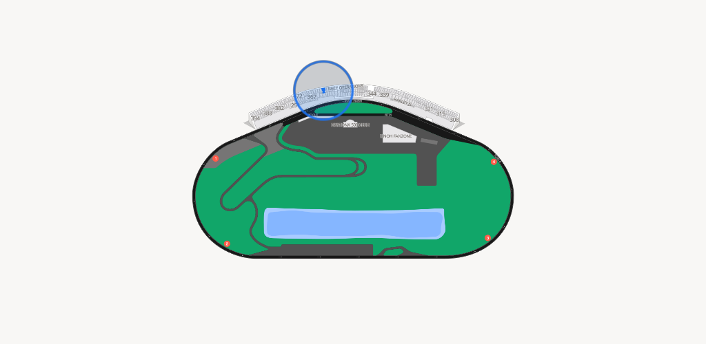 Daytona International Speedway Seating Chart