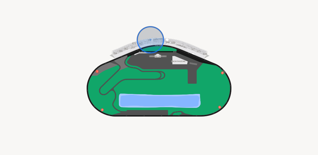Daytona International Speedway Seating Chart