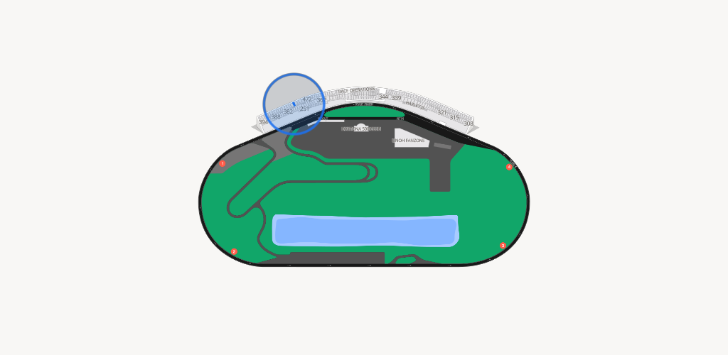 Daytona International Speedway Seating Chart