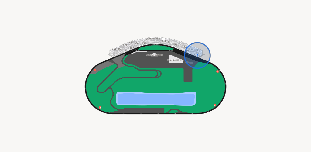Daytona International Speedway Seating Chart