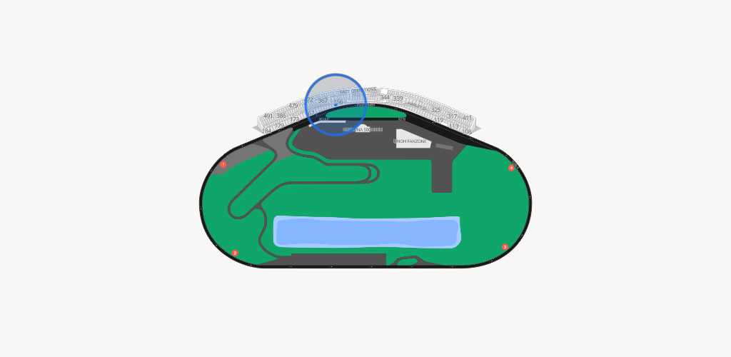 Daytona International Speedway Seating Chart