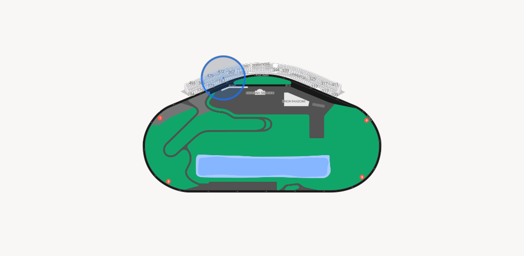 Daytona International Speedway Seating Chart