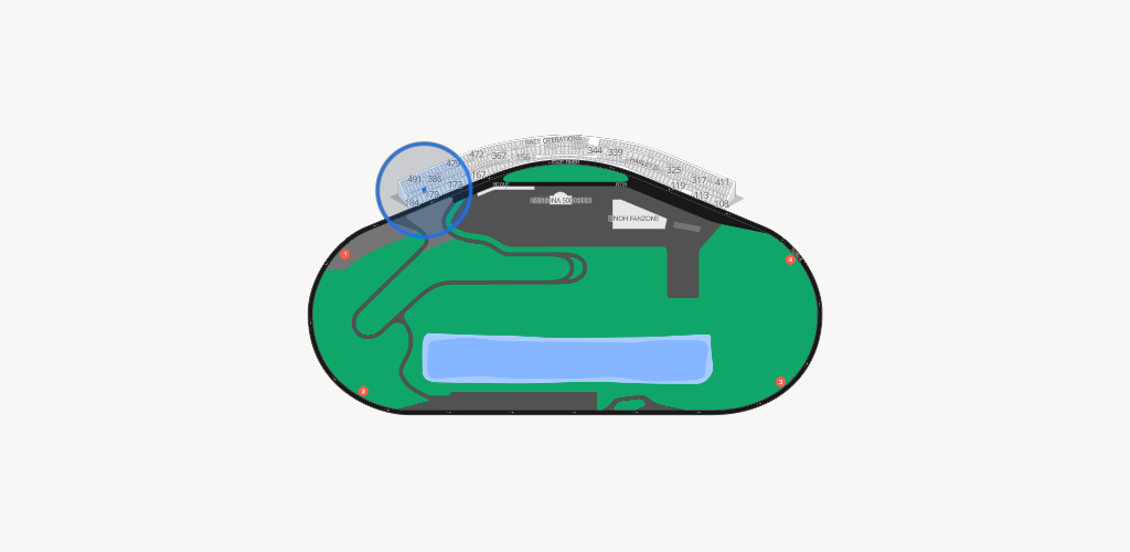 Daytona International Speedway Seating Chart