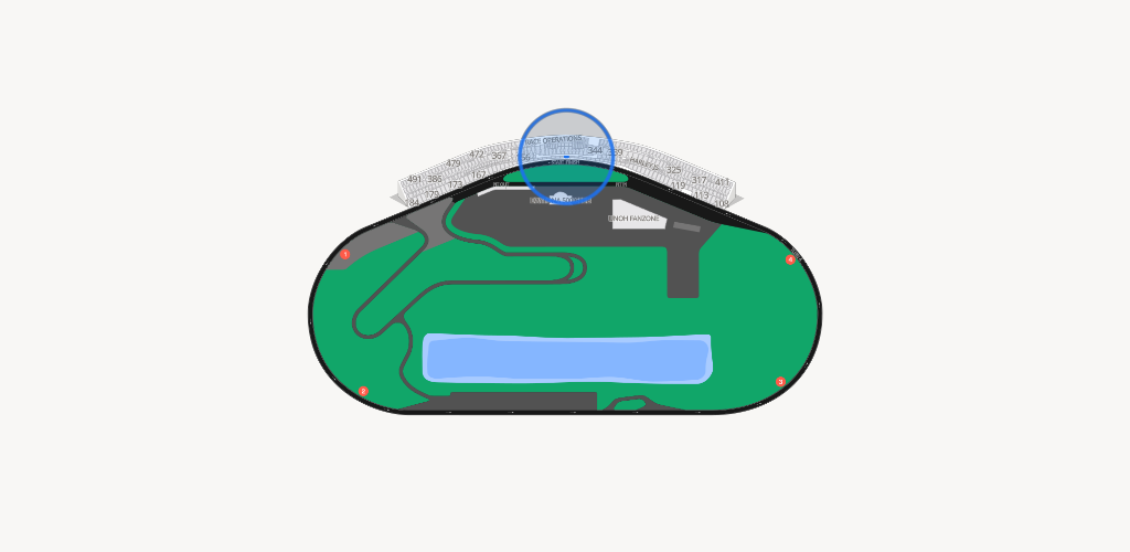 Daytona International Speedway Seating Chart