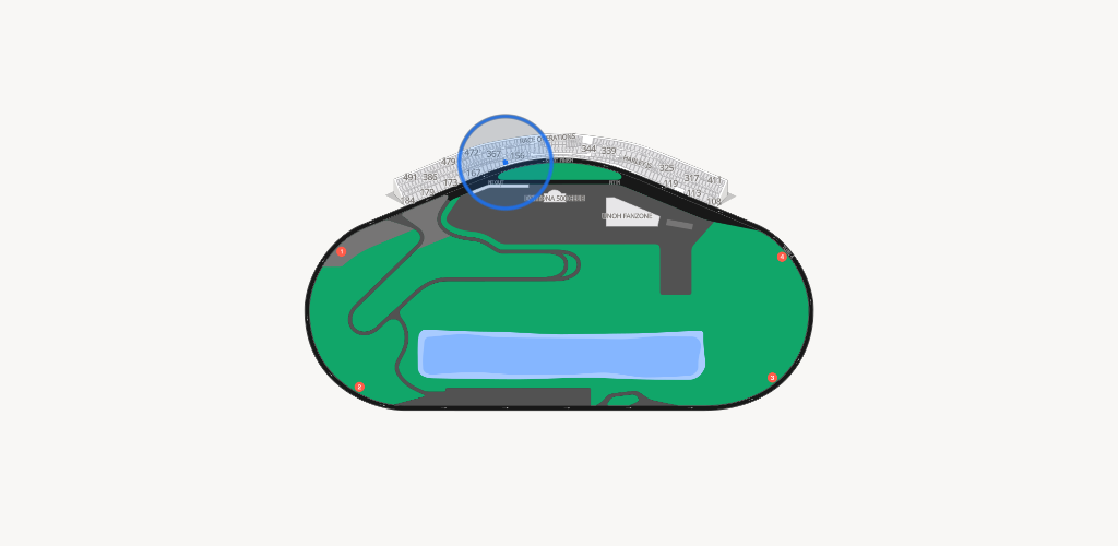 Daytona International Speedway Seating Chart
