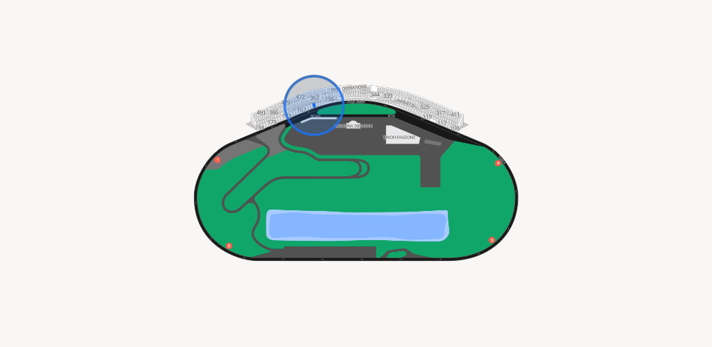 Daytona International Speedway Seating Chart