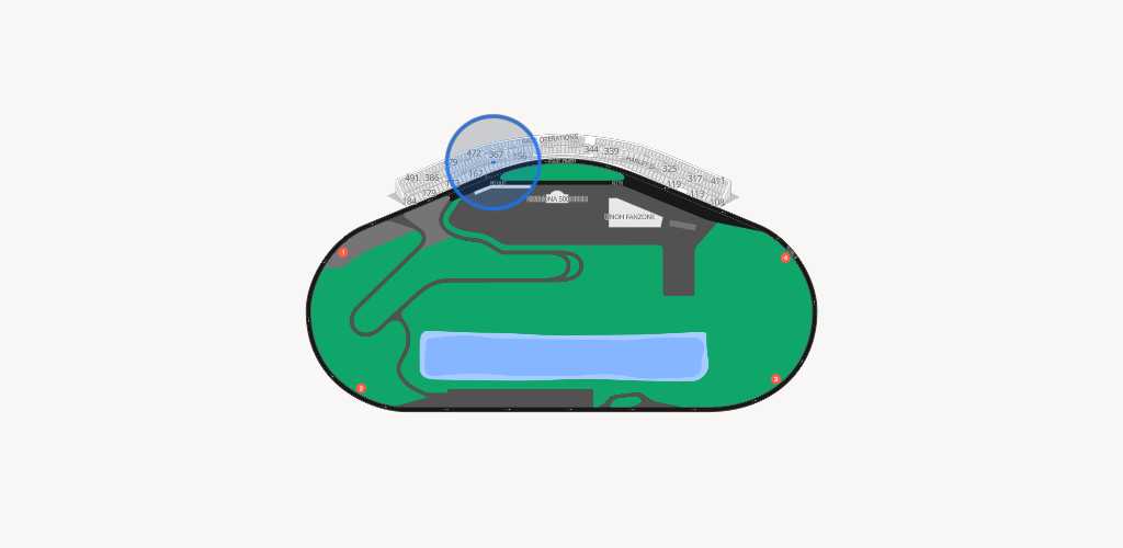 Daytona International Speedway Seating Chart