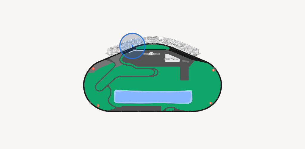 Daytona International Speedway Seating Chart